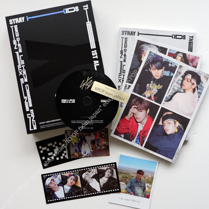 Changbin Stray Kids Go Live Limited Edition BOX + CD + Photobook + card set