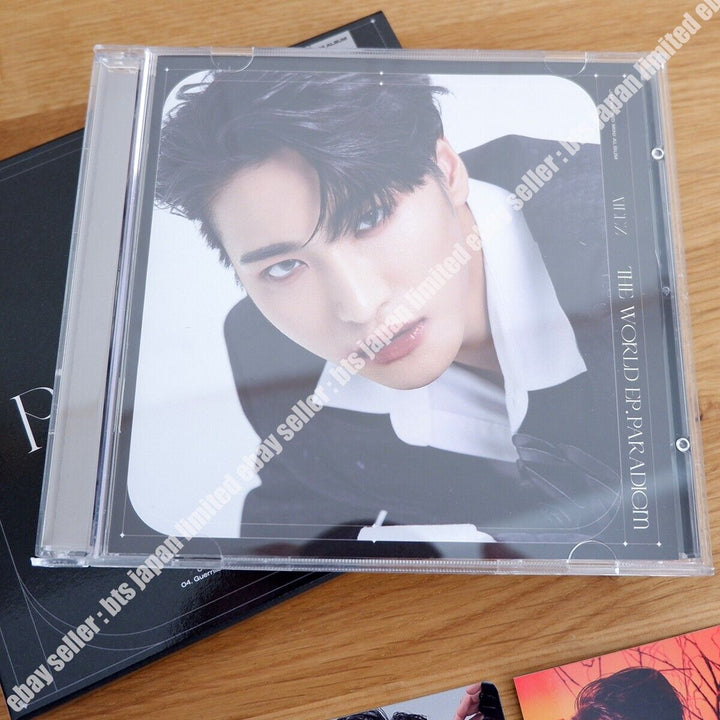 ATEEZ SEONGHWA THE WORLD EP . PARADIGM Photocard 2 Solo ver. + Tower records POB