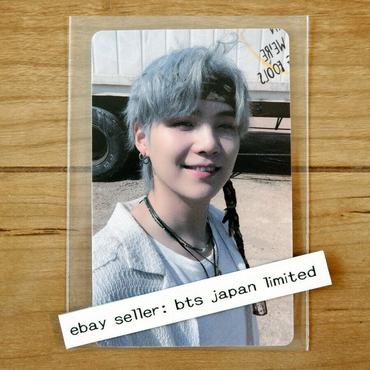 BTS SUGA Butter M2U Records Lucky draw Official Photocard PC Photo card