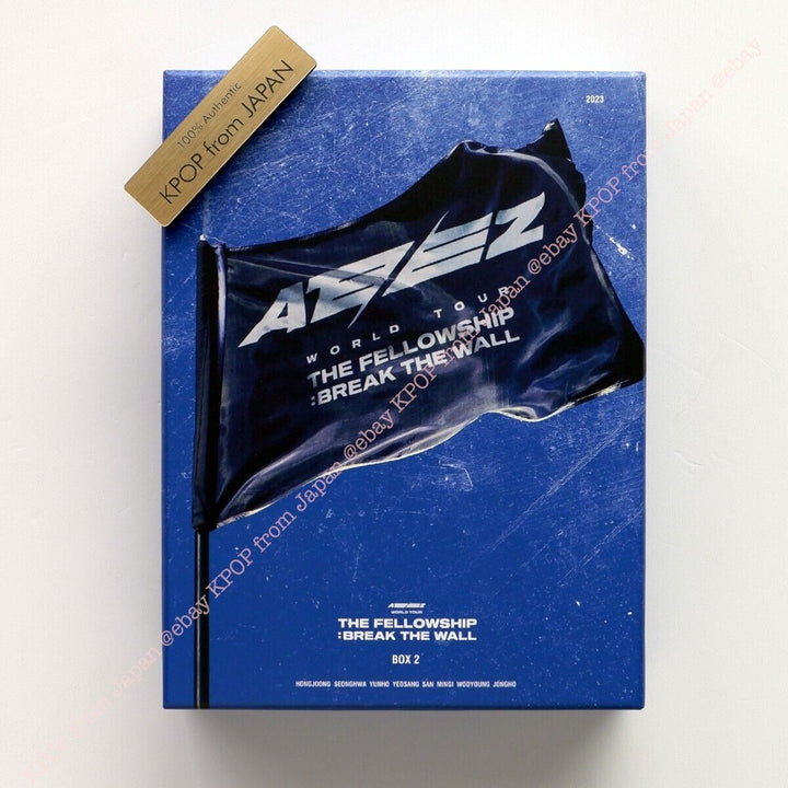 USED ATEEZ WORLD TOUR THE FELLOWSHIP : BREAK THE WALL BOX2 DVD ver. NOT with PC