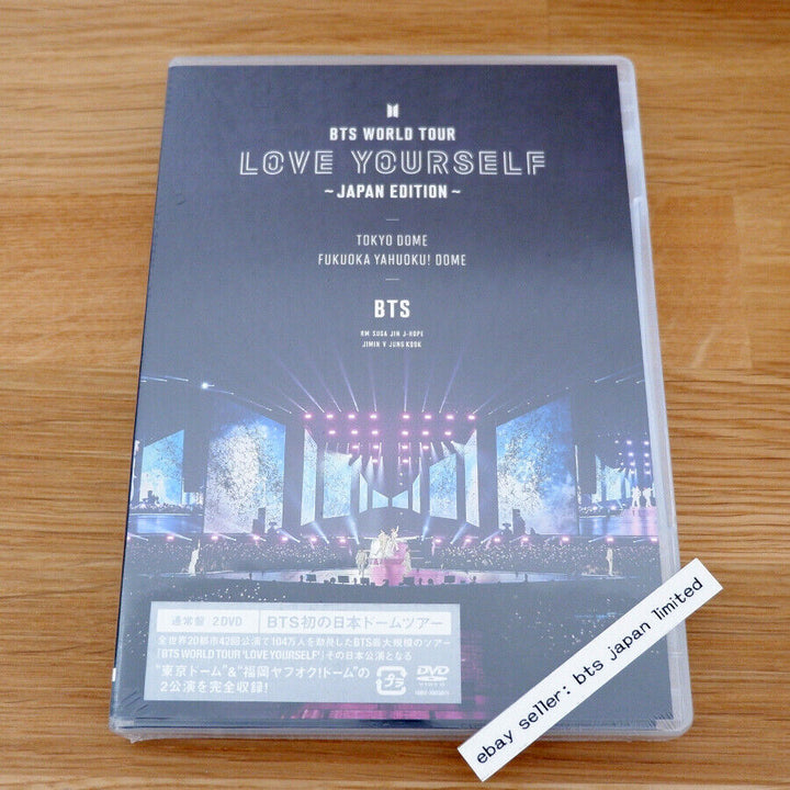 New BTS WORLD TOUR LOVE YOURSELF JAPAN EDITION 2 DVD Japan UIBV-10050