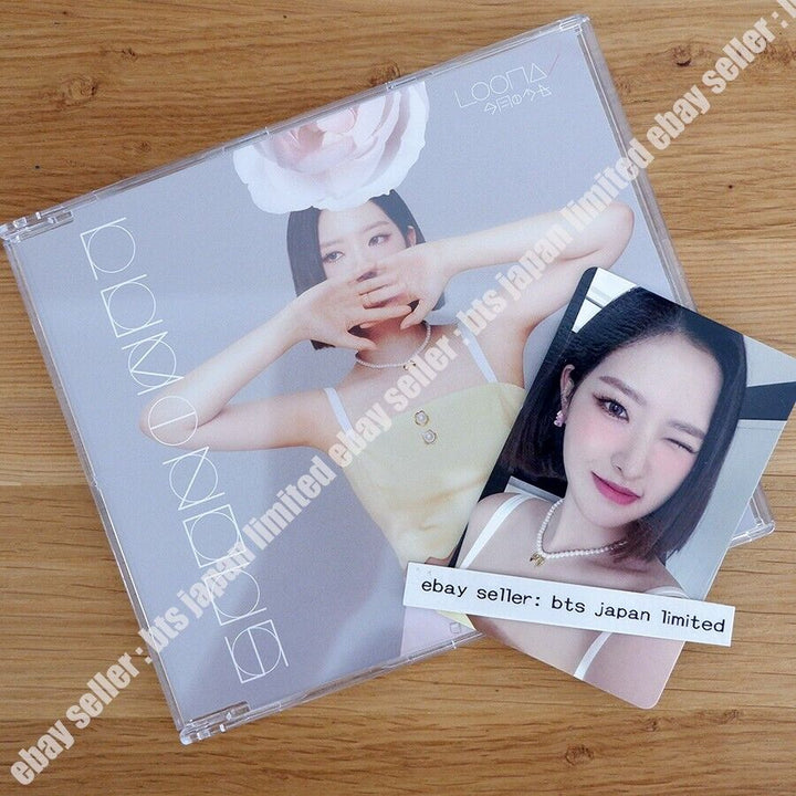 LOONA Olivia Hye LUMINOUS Portada de miembro Chaqueta + Tarjeta fotográfica Tarjeta fotográfica 