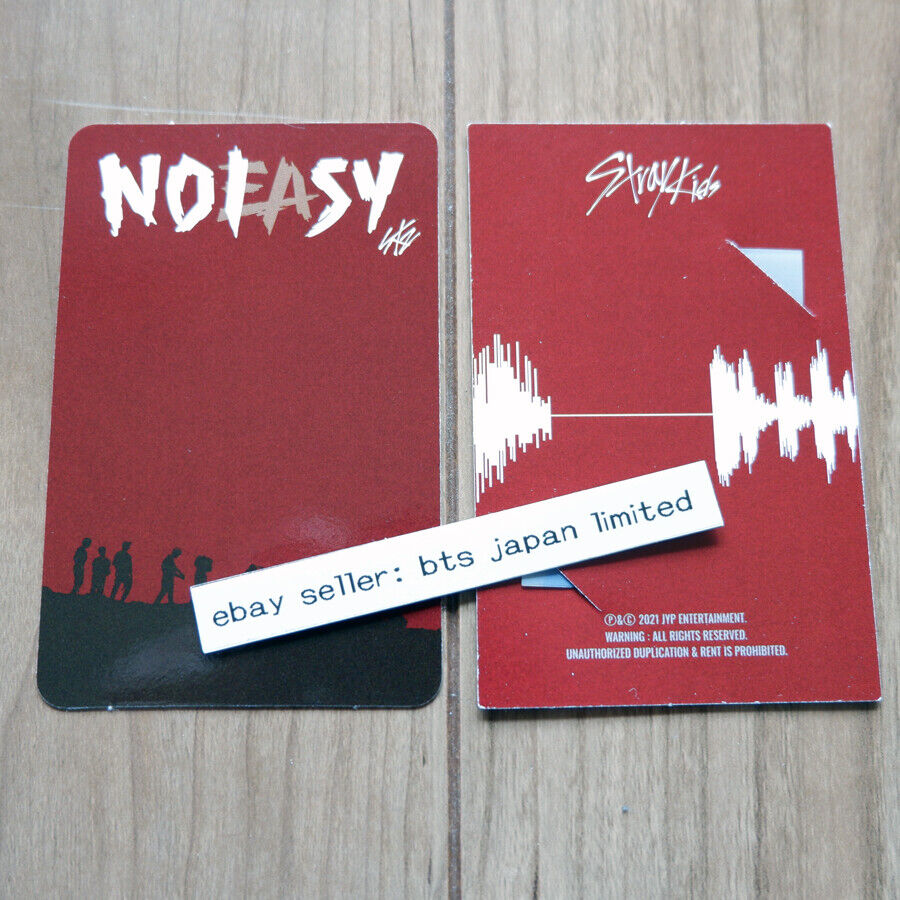 Stray kids Felix NOEASY Jewel case Official Photocard set Frame Photo card