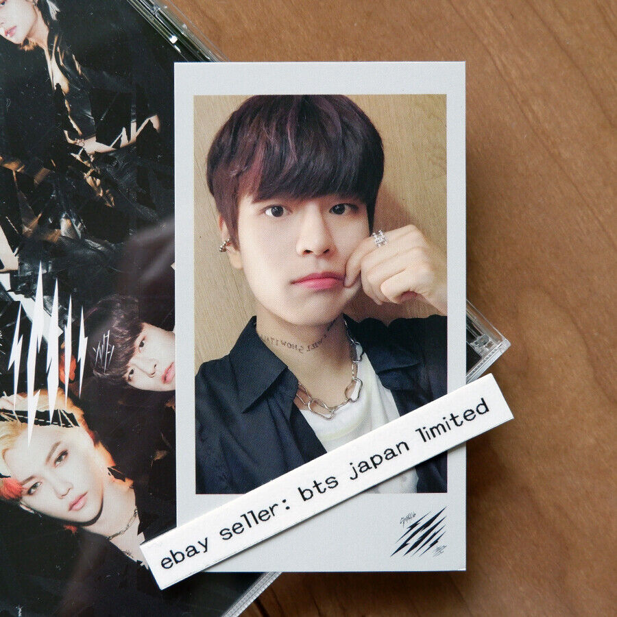 Stray Kids Seungmin Scars / Thunderous Official Limited FC ver. + Tarjeta fotográfica 