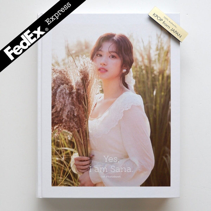 SANA Yes, I am Sana WHITE VER. 1st Photobook TWICE ONCE