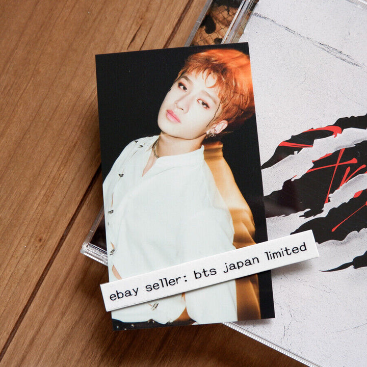 Stray Kids Bang Chan Scars / Thunderous Official Standard ver. + Photo card