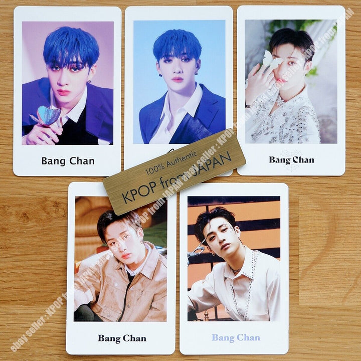 Bang Chan STRAY KIDS MANIAC + THE SOUND Official photocard set 5pcs