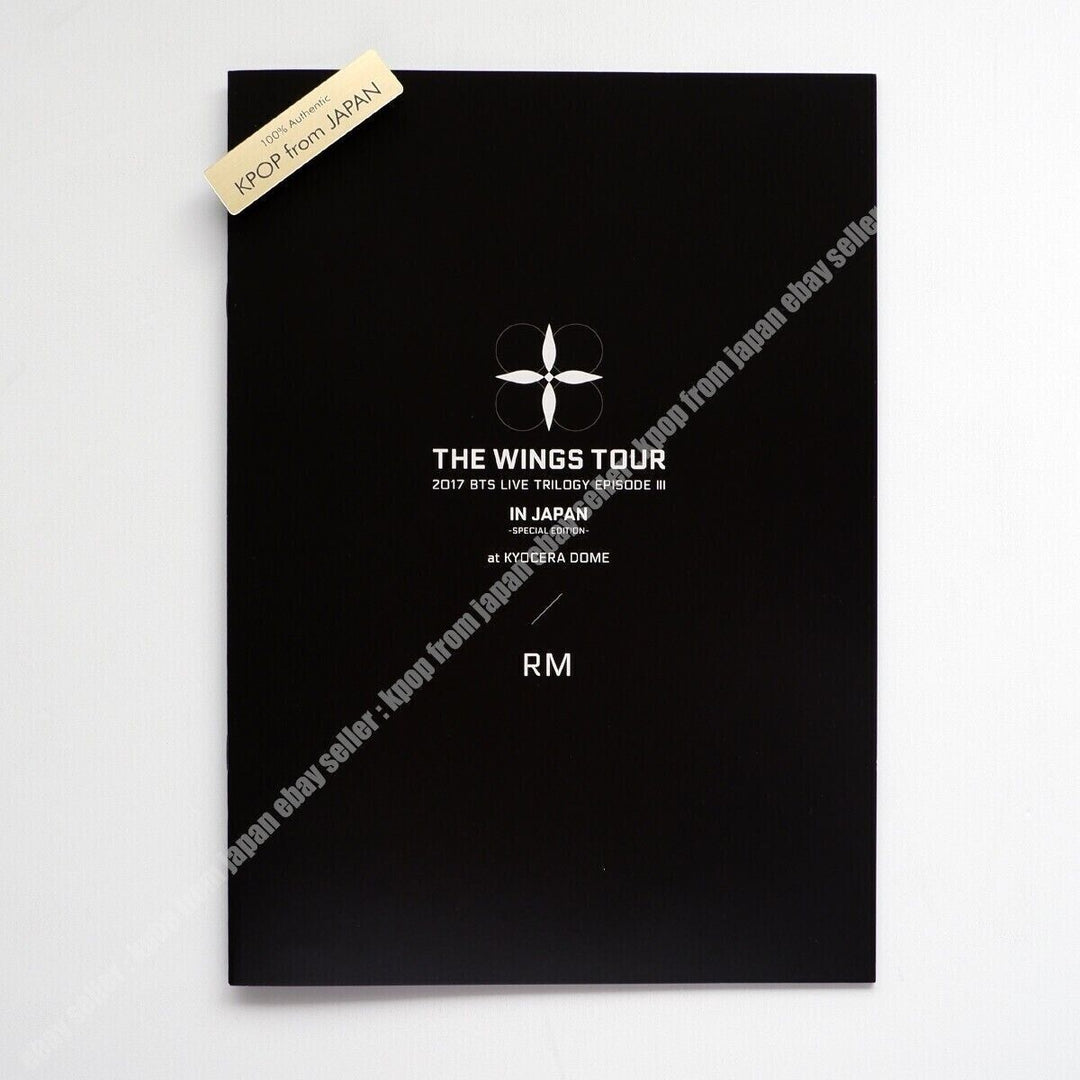 RM BTS 2017 THE WINGS TOUR + 2019 LYS SYS TOUR Japan edition Photobook set