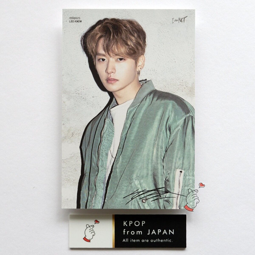 Lee Know Stray kids I AM NOT WHO Official Post card set 6pcs POB Preorder