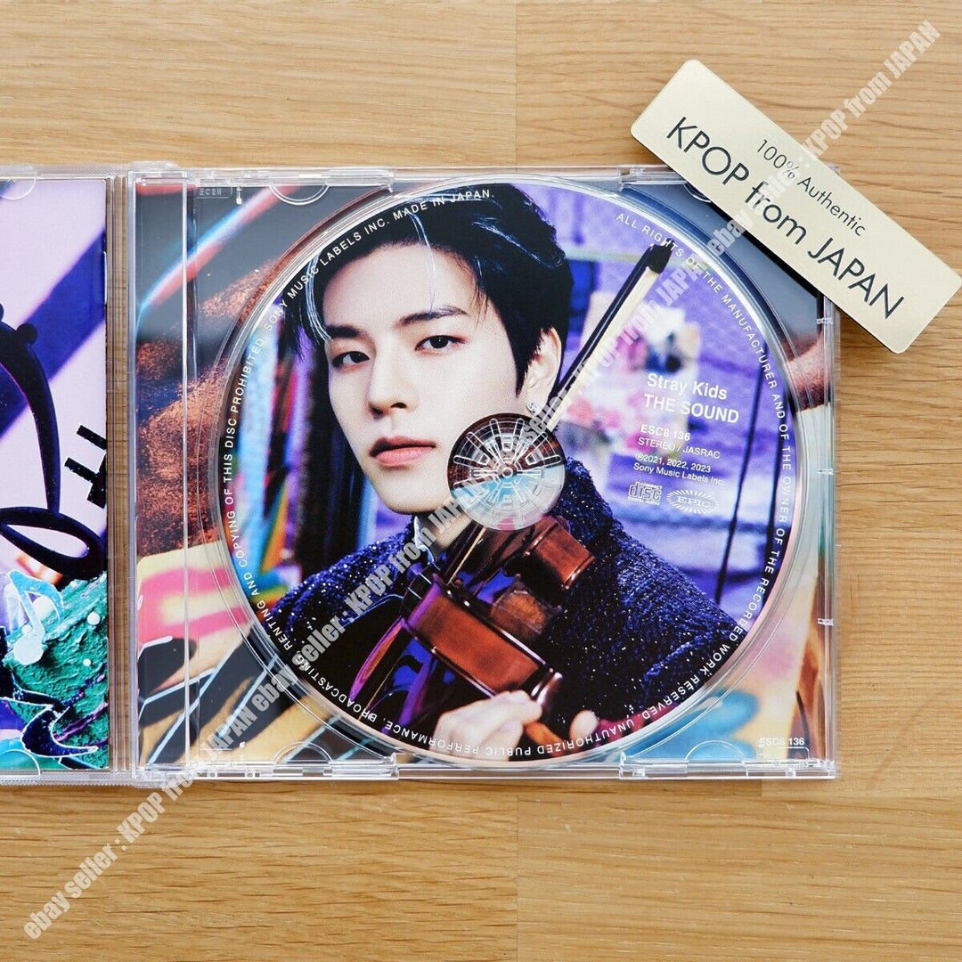 Seungmin STRAY KIDS THE SOUND Set solista completo 1CD + 3 photocard 