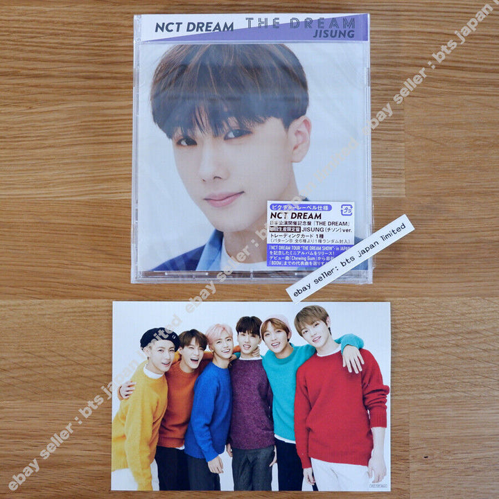 NCT DREAM THE DREAM JISUNG ver First Limited Edition CD + 1 Random PhotoCard