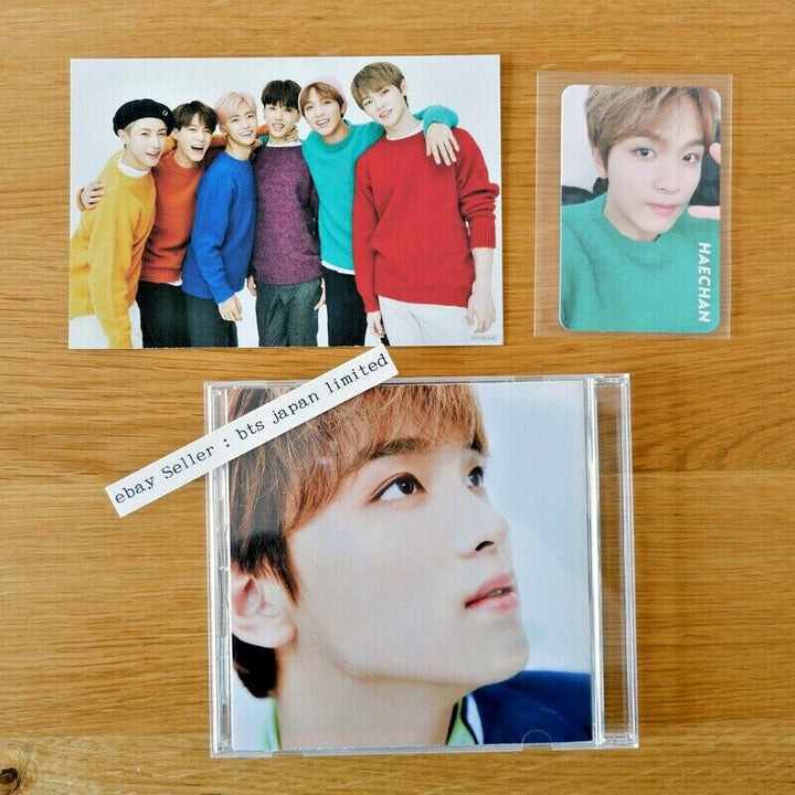 NCT DREAM OFICIAL The Dream HAECHAN CD + Postal + Set de tarjetas fotográficas NCT127 