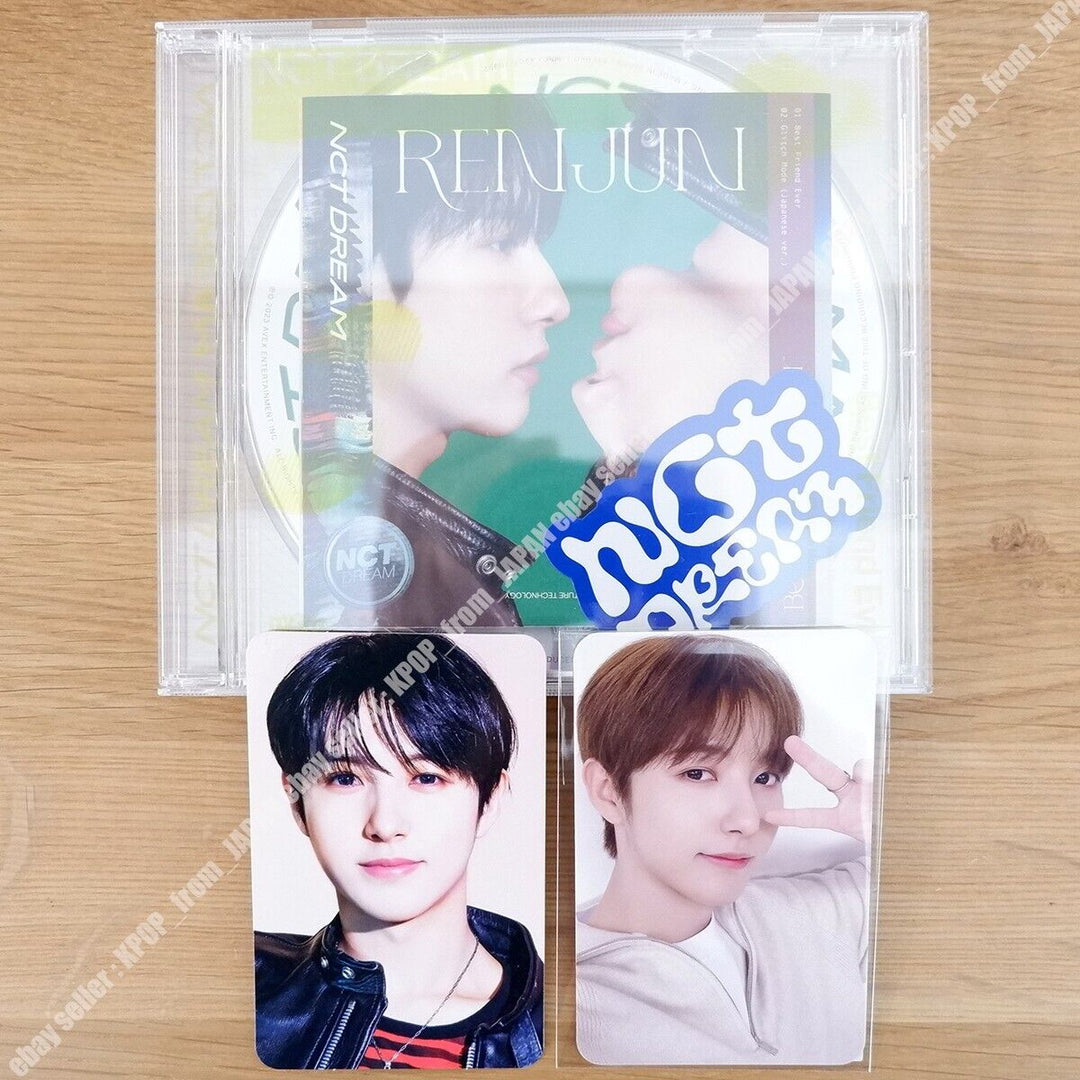 RENJUN NCT DREAM Best Friend Ever solo CD + 2 Photocards set mu-mo mumo PC POB