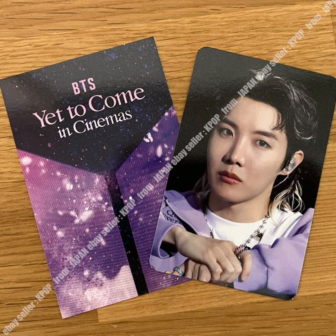 J-HOPE BTS Yet to Come in cinemas Official Ticket Holder + Photocard cinema