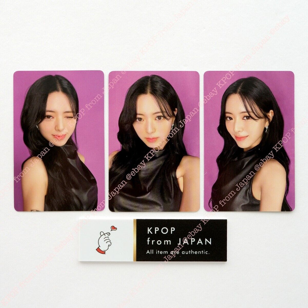 YUNA ITZY RINGO MIDZY JAPÓN ver. CD + Photocard set 3Photocards Álbum JPFC 