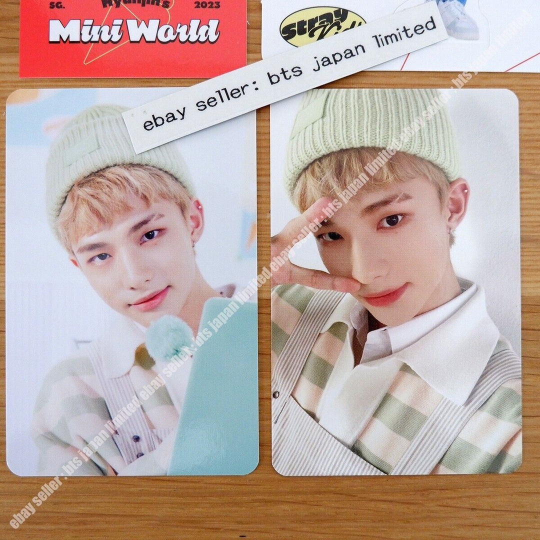 Hyunjin Stray kids SKZ's Mini World 2023 season's greeting Photocard set SKZ