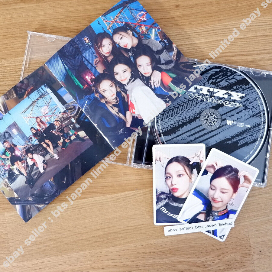 ITZY Yeji Voltage MIDZY Japan ver + Official 2 Photocards PCS Fan club