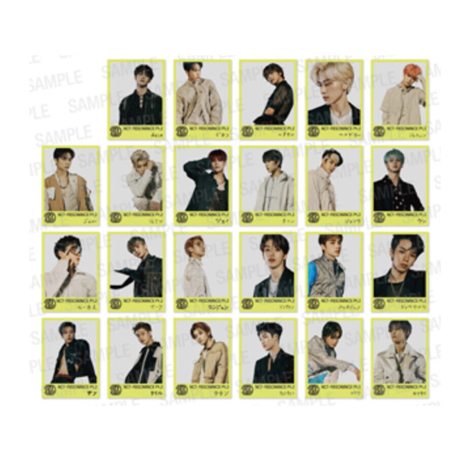 NCT-[RESONANCE PT.2]  DEPARTURE + JAPAN FAN CLUB Benefit 1clear photo card