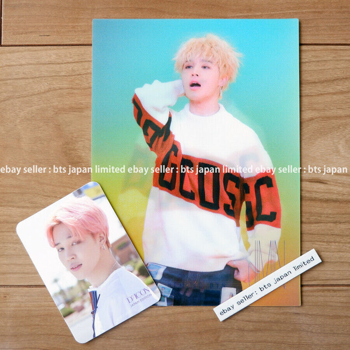 BTS JIMIN DICON Vol.2 DETRÁS Japón Edición Especial Lenticular + Photocard set PC 