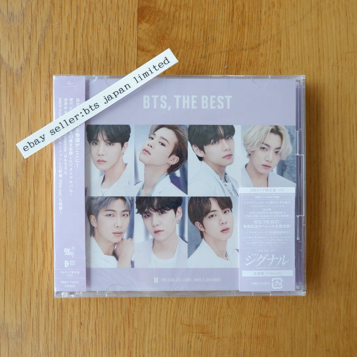 BTS BTS, THE BEST Universal Music Edición Limitada Oficial 2CD + 2tarjetas Sin abrir 