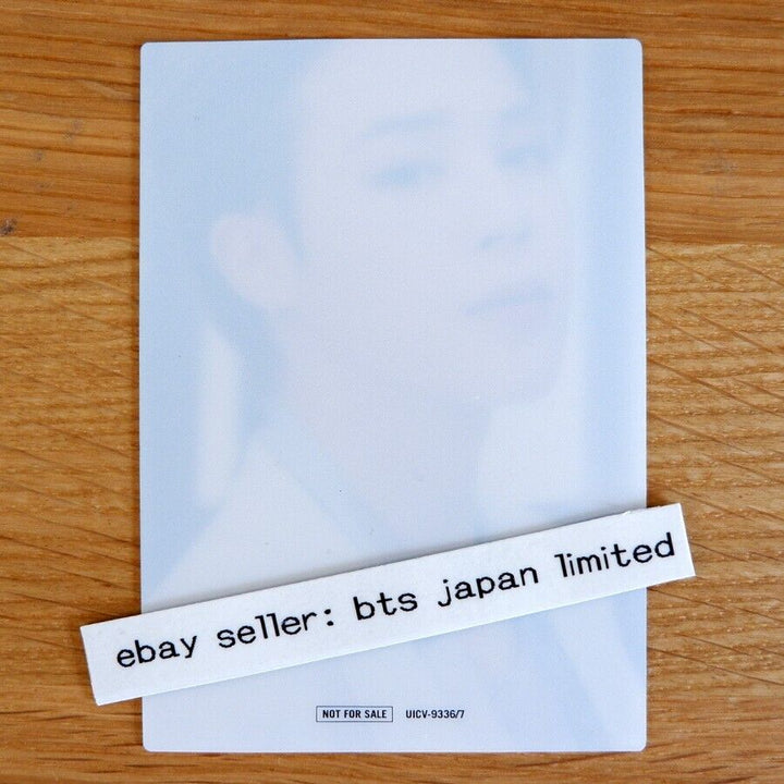 BTS JIMIN BTS, THE BEST Normal edition Official 2 Photo cards ONLY PC