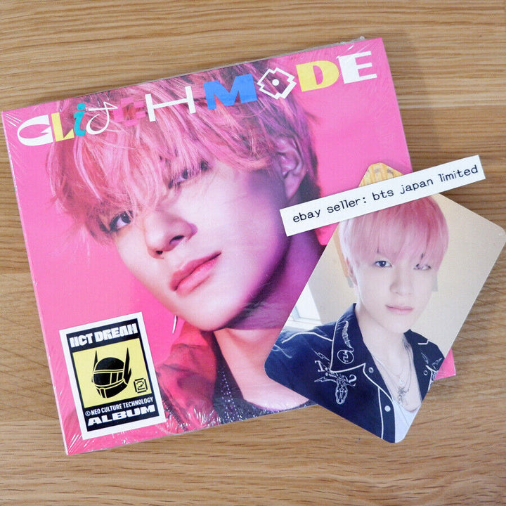 NCT DREAM Jeno Glitch Mode Digipack Ver. + mu-mo shop POB Photo card B mumo