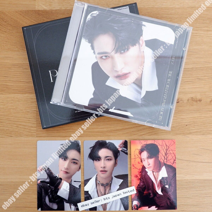 ATEEZ SEONGHWA THE WORLD EP . PARADIGM Photocard 2 Solo ver. + Tower records POB