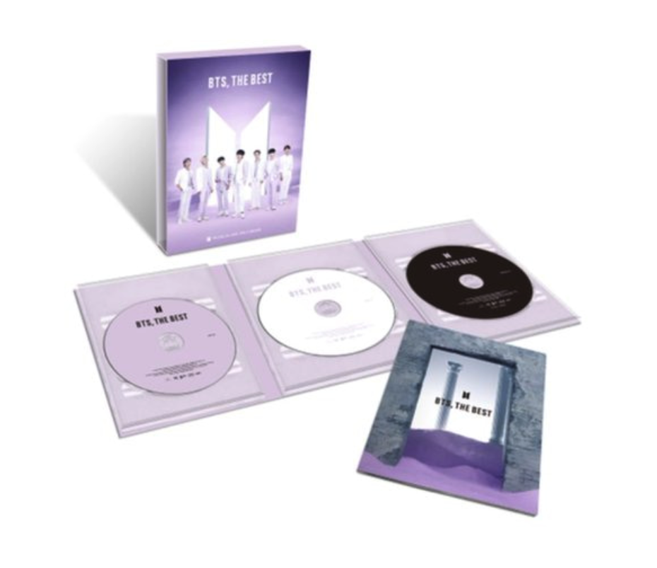 BTS BTS, THE BEST A ver. Limited edition Official 2CD + 1Blu-ray + Book Unopened