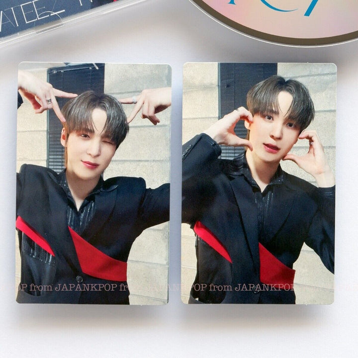 YUNHO ATEEZ JAPAN NOT OKAY Solo ver. CD + 2Photocards Complete set Photocard