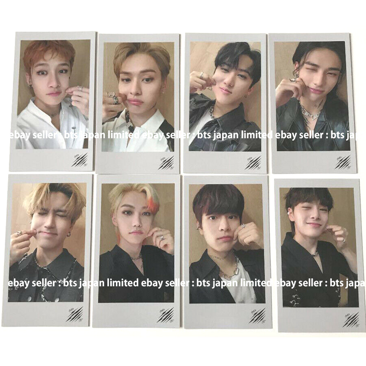 Stray Kids Scars / Thunderous Oficial 8 FC ver. Establecer tarjeta fotográfica PC 