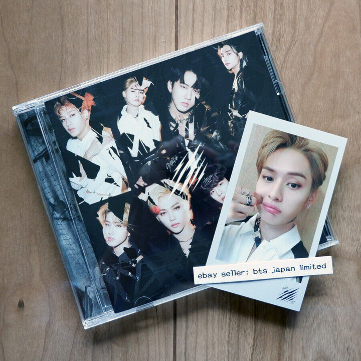 Stray Kids Lee Know Scars / Thunderous Official Limited FC ver. + Conjunto de tarjetas fotográficas 