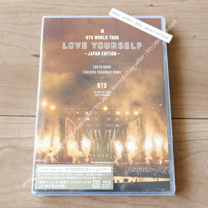 New BTS WORLD TOUR LOVE YOURSELF JAPAN EDITION 2 Blu-ray Japan UIXV-10014