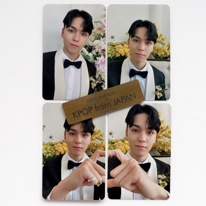 VERNON SEVENTEEN FML CARAT ver. Complete Photocard Set 4pcs + 24pcs + Binder