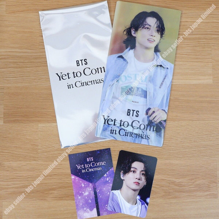 JUNGKOOK BTS Yet to Come in cinemas Official Ticket Holder + Photocard cinema