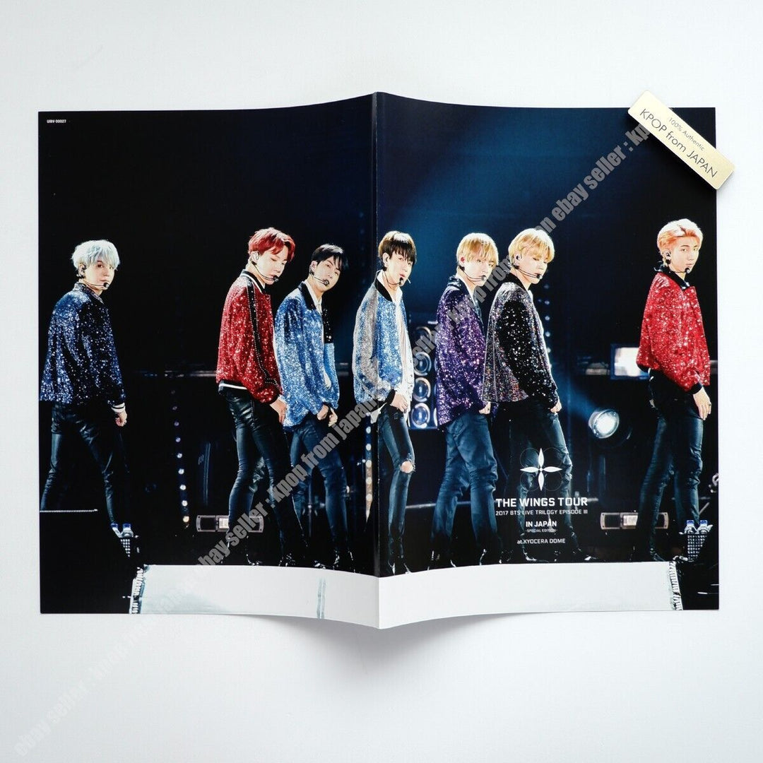 BTS 2017 LIVE TRILOGY EPISODIO III THE WINGS TOUR Edición japonesa 2DVD 7fotolibro 