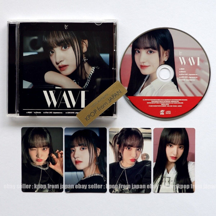 LIZ IVE WAVE DIVE ver. 1CD + 4pcs Photocard set Japan album CD HMV