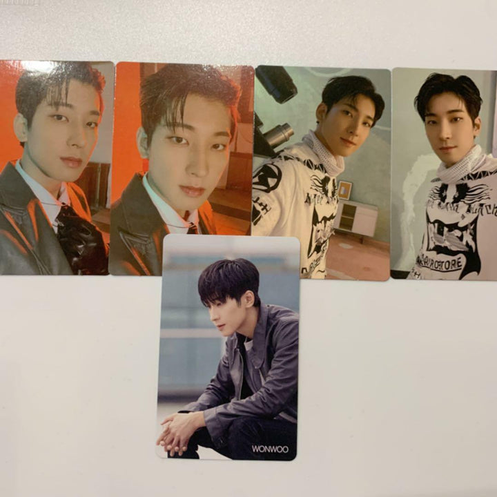 Seventeen WONWOO Attacca Carat Ver. + HMV limited ver. 5Photocards PCS