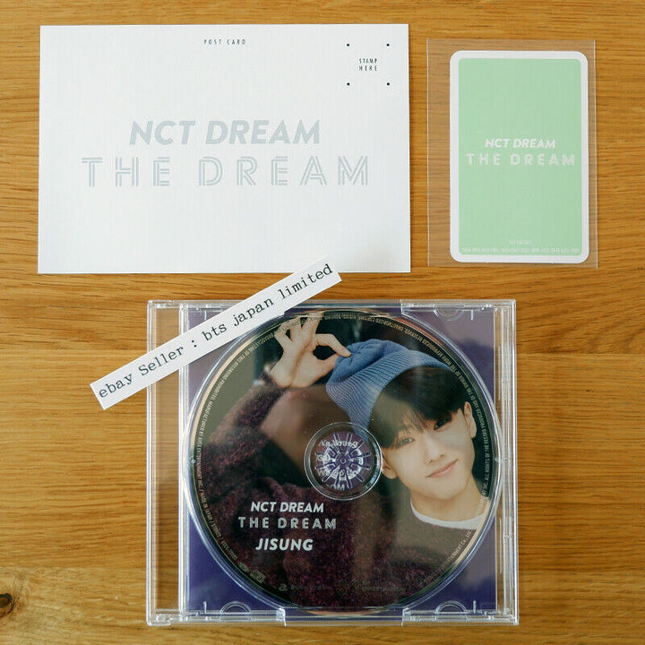 NCT DREAM OFFICIAL The Dream JISUNG CD + Postcard + Photocard set NCTDREAM