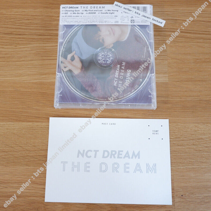 NCT DREAM THE DREAM JISUNG ver First Limited Edition CD + 1 Random PhotoCard