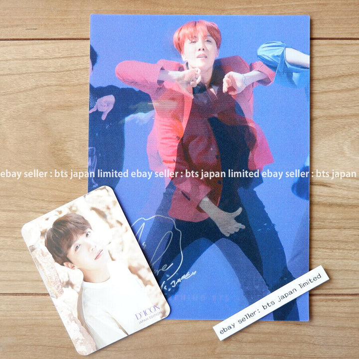 BTS J-HOPE DICON Vol.2 BEHIND Japan Special Edition Lenticular + Photocard set