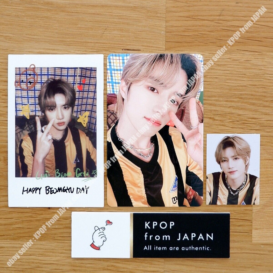 Beomgyu TOMORROW X TOGETHER 2023 DECO KIT set Photocard Sticker photo TXT