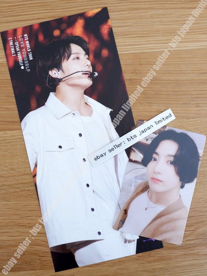 BTS Jungkook Love Yourself SYS Final DIGITAL CODE Official Photocard + Bookmark