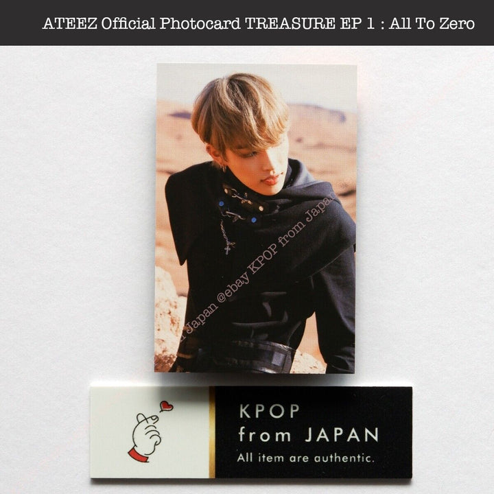 HONG JOONG ATEEZ TREASURE EP 1 : All To Zero ver. Album + Photocard set