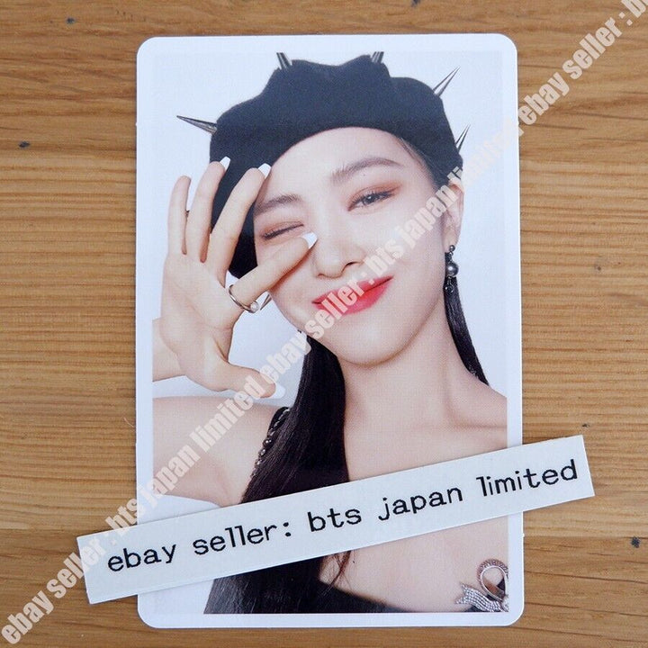 ITZY Ryujin Blah Blah Blah MIDZY Japón ver + 3 tarjetas fotográficas oficiales PCS Fan club 