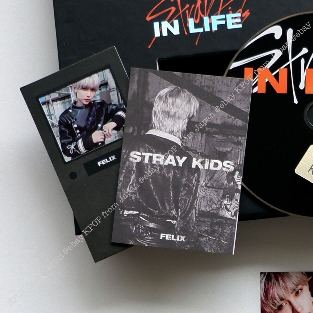 Felix Stray Kids IN LIFE Limited Edition CD + Photobook + Photocard set Album