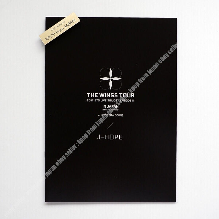 J-HOPE BTS 2017 THE WINGS TOUR + 2019 LYS SYS TOUR Japan edition Photobook set