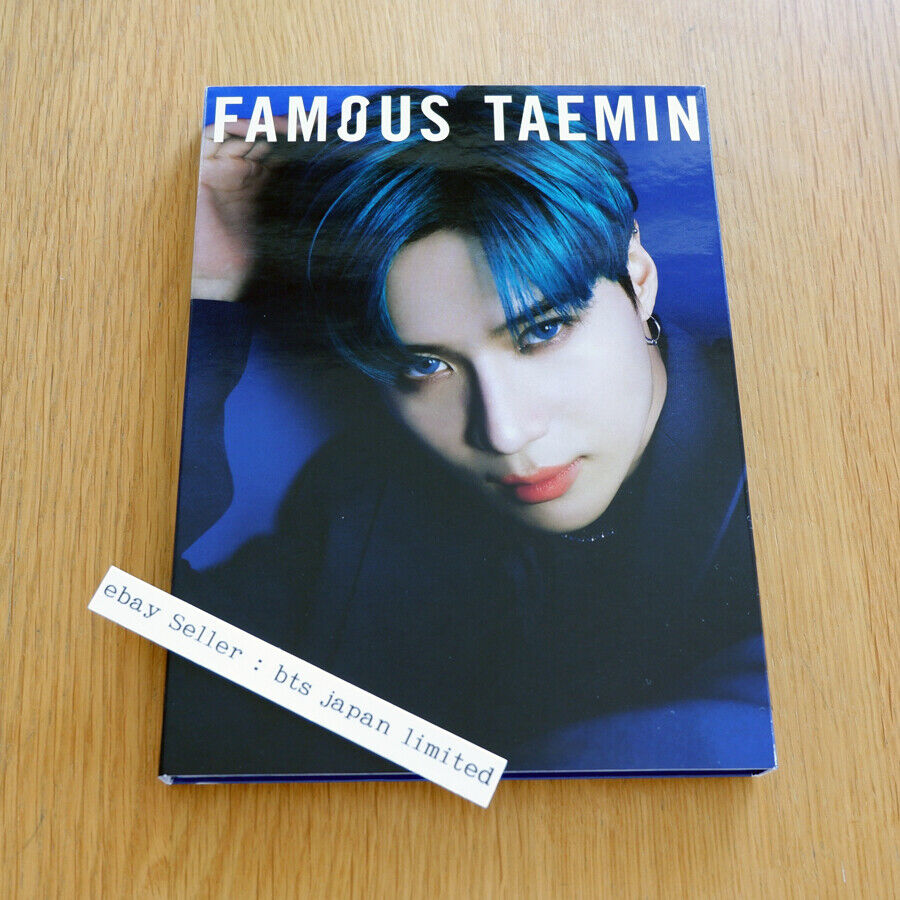 TAEMIN FAMOUS FULL SET 3CD 1DVD 1Photo Book Japan SHINee First limited