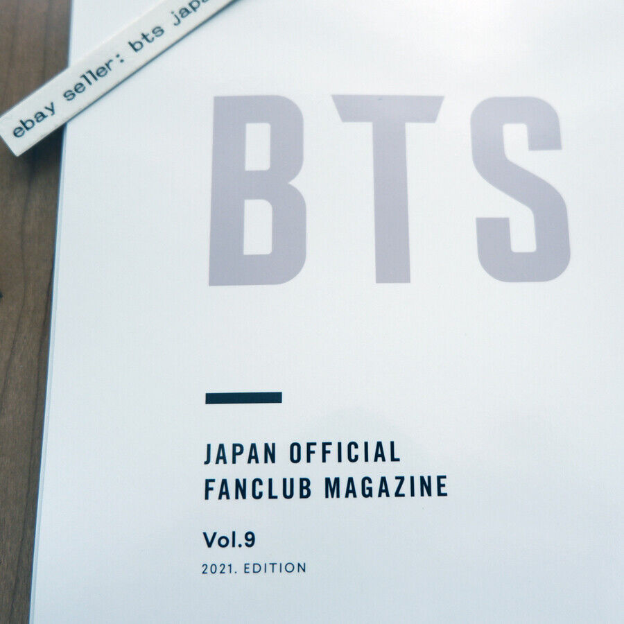 BTS Japan Official Fan Club Magazine Vol.9 October 2021 FC No 9