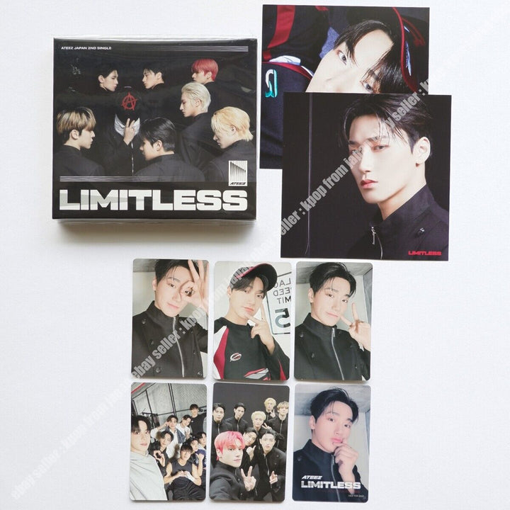 SAN LIMITLESS ATINY ver. Set CD + Photocard Tower records POB 