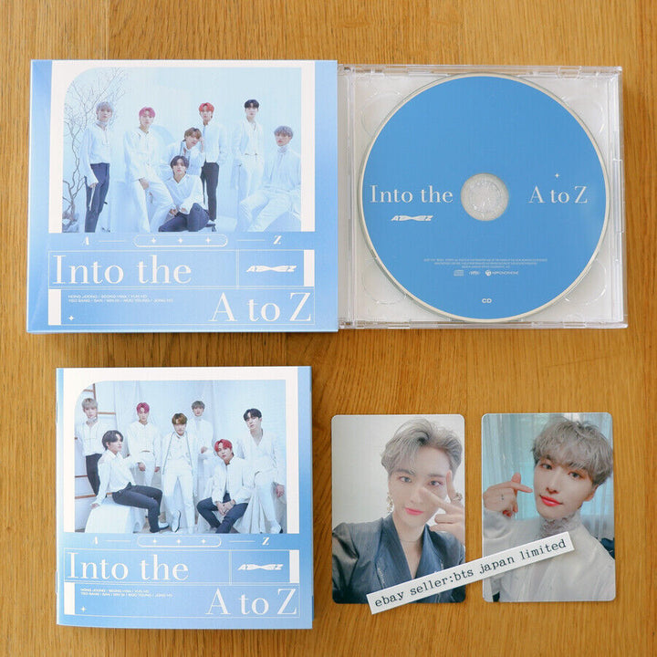 ATEEZ SEONGHWA Into the A to Z 1st limited 1CD + 1DVD + 2 Official Photo card